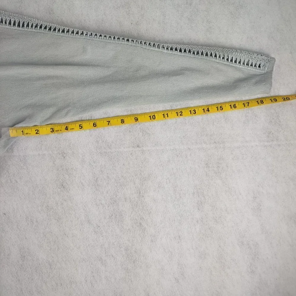 Vila Milano Teal Green Pullover Top. Size Medium - Picture 10 of 12